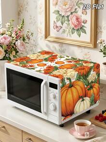 1 buah Penutup Debu Microwave Motif Bunga Matahari/Kucing Dapur/Kupu-kupu Bunga yang Elegan, Berbagai Pilihan Motif, Penutup Pelindung Debu yang Dapat Dicuci, Dekorasi Peralatan Dapur, Dekorasi Rumah, Dekorasi Dapur, Dekorasi Peralatan Rumah Tangga, Dekorasi Rumah, Mudah Dibersihkan, Tahan Noda - MultiWarna - View 4