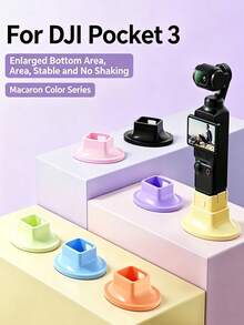 Base de trípode Pocket 4 3, soporte de escritorio antideslizante de silicona compatible con el kit de creador Pocket 4 3, soporte de accesorio de mango ligero y compacto Pocket 4 3 - Múltiples colores - Ver 2