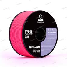 Paracord 2mm X 30M 3 Strand Core Type I 100% Nylon Braided Rope Heavy Duty For Dog Leashes, Bracelets, DIY Crafts, Outdoor, Camping | Versatile & Abrasion-Resistant - Multicolor - View 20