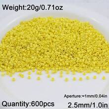 約 600 顆 2.5mm 玻璃種子珠，適用於刺繡、手工 DIY 珠寶製作、縫紉配件、十字繡手工藝裝飾珠 - 機繡珠 - 查看 14