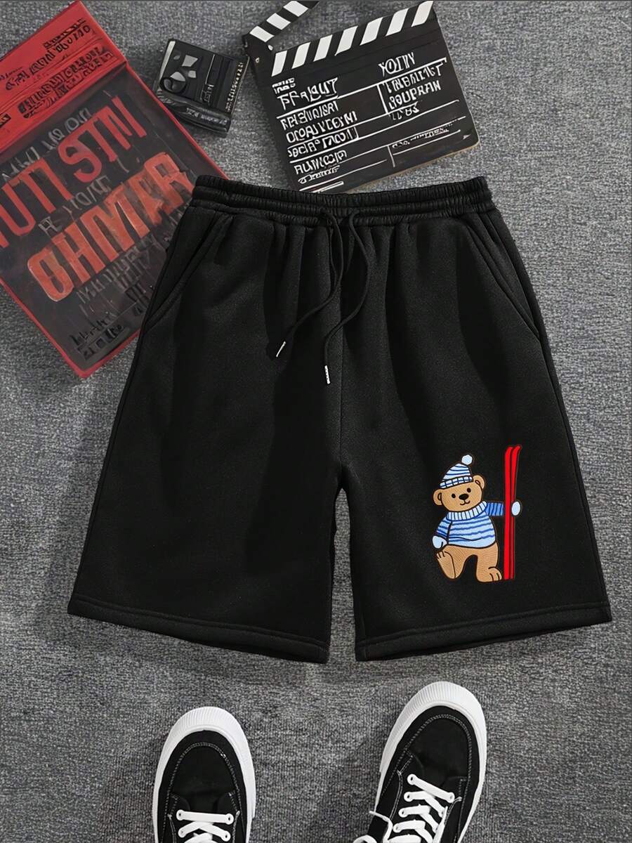 Men Shorts - Black - View 1