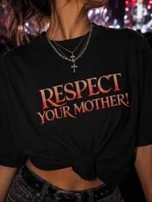 Women T-Shirts - Black - View 1