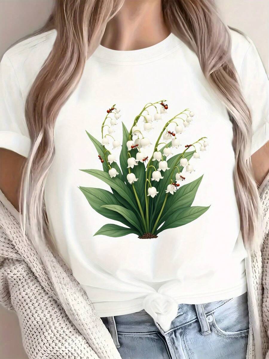 Women T-Shirts - White - View 1