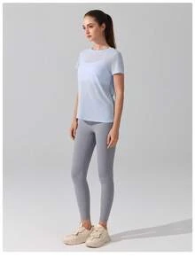 Women Sports Tees & Tanks - Windmill Blue - View 3