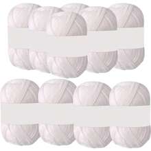 10pcs/Pack Nylon Filament Yarn For DIY Knitting Caps, Scarves, Cushions - Multicolor - View 62