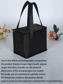 Minimalist Fashionable Portable Foldable Insulated Bag - Cooler Bag, Lunch Bag And Food Container, Suitable For Home, Kitchen, Outdoor And Camping (Non-Food Contact Grade) - View 5