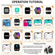 1pc Fashionable Sports Smart Watch With Optional Multi-Color Silicone Strap, Supports Multi-Language, Wireless Calling, Incoming Call Reminder, Message Notification, 2.01-Inch Large Screen, Men's Watch, Weather Forecast, Fitness Tracker, Multiple Sports Modes, Music Playback, Step And Calorie Counter, Remote Camera Control, USB Charging - 240P Display, 180mAh Lithium-Ion Battery, Women's Watch, Suitable As Christmas, Holiday Gift - Multicolor - View 11