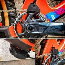 34-36T ISCG05 Mountain Bike Chainring Guard Lightweight Bottom Guard, Chainring Protector Compatible With 28-32T 32-36T - Black - View 10