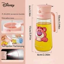 Disney Rociador de aceite 2 en 1, rociador de aceite de vidrio de gran capacidad para la cocina - Ver 8