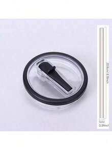 1pc 40oz Reusable Leak-Proof Splash-Proof Straw Lid, Suitable For Cups And Water Bottles - View 17