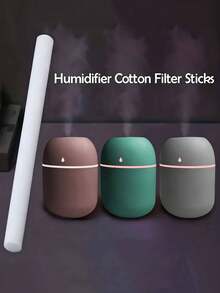 10 piezas Varilla humidificadora, Repuesto del núcleo del filtro humidificador, Varilla de fibra, Repuesto de piezas de recambio del núcleo de absorción de agua del humidificador, Difusor de aromas, Repuesto de purificación por evaporación, Accesorios para humidificador - Unitalla - Ver 3