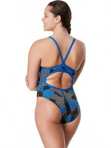 Speedo Bloques de mujer Ruse Flyback - Equipo morado - Ver 4
