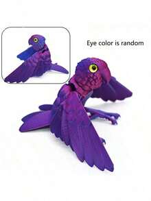 Model Burung Beo Pelangi Artikulasi Cetak 3D, Figur Burung Beo Berwarna-warni Realistis yang Dapat Dikoleksi, Mainan Geli Kreatif untuk Dekorasi Meja, Hadiah Ulang Tahun - MultiWarna - View 14