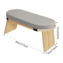 YUNRUX Foldable Meditation Bench & Ergonomic Meditation Stool, Foldable Kneeling Meditation Bench - A - View 2