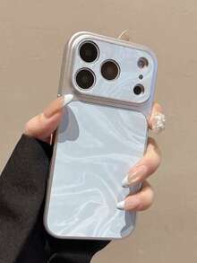1个水波纹图案可更换窗口17英寸手机壳，磨砂表面，兼容 17 Pro Max，也适用于 16 Pro、新款15、14 Pro、13 Pro的保护壳 - 彩色 - 查看 5