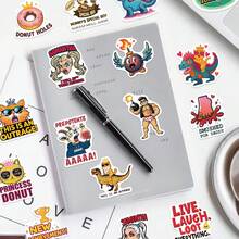 100pcs Dungeon Crawler Carl Stickers, Funny Dungeon Crawler Carl Book Stickers, Dungeon Crawler Carl Merchandise, Waterproof Stickers Suitable For Water Bottles, Computers, Laptops, Phones, Suitcases, Notebooks, Refrigerators - 3 - View 3