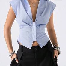 Women Blouses & Shirts - 橄欖綠 - 查看 6