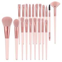 42pcs All-In-One Makeup Tool Set, Includes 20 Waterproof Makeup Brushes, Makeup Bag, Makeup Sponge, Mini Powder Puff, Headband, Eye Makeup Auxiliary Tools, Hair Comb, Complete Makeup Tool Set - Multicolor - View 13