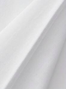Women's T-Shirt For Spring And Summer - 白色 - 查看 4