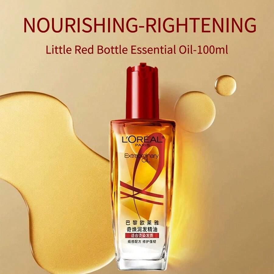 L'Oréal Paris L'Oreal Paris Elvive Extraordinary Oil (For Colored/Damaged Hair) 100ml - Small Red Bottle - 100ml - View 1