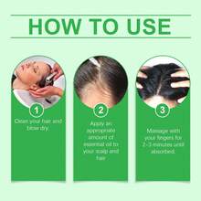 Aceite capilar de romero para el cuidado del cuero cabelludo: tratamiento fortalecedor para nutrir las raíces del cabello y reducir la rotura, añade brillo y suavidad - 1 - Ver 6