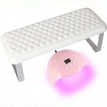 Repose-bras pour prothésiste ongulaire, Terresa Mise à jour Repose-mains et pieds en PU motif poisson pour manucure & pédicure, rose. Rembourrage de confort amélioré, design ergonomique & esthétique motif poisson, matériau en PU premium, design convivial pour le client - Blanc - Voir 11