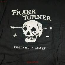 Frank Turner Skull Band T Shirt Size S To 5XL Vintage Washed Unisex Breathable Comfortable Casual Stylish Designer Clothes - Shape - View 1