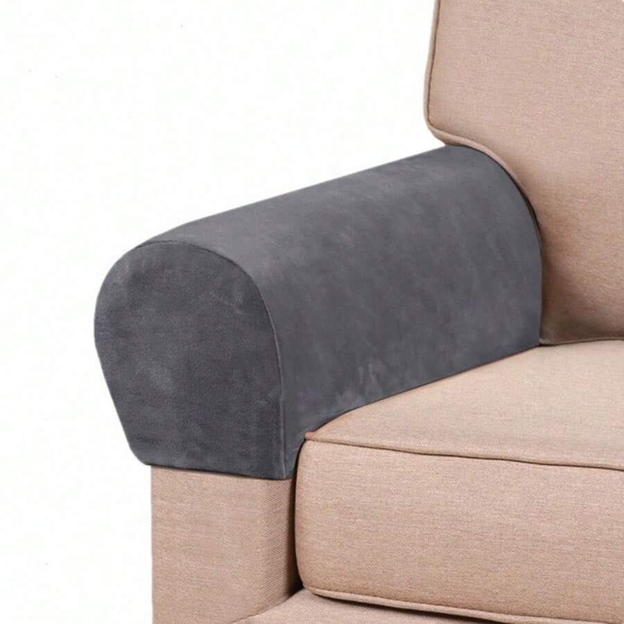 Sofa Armrest Gloves Are Suitable For Armrest Sizes Of 18-21 Inches Long, 6.5-8 Inches Wide, And 8-11 Inches High - Dark Grey - View 1