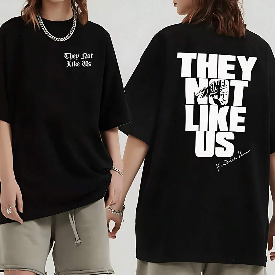 Kendrick LamarAAA  Not Like Us T-Shirt - Black - View 1