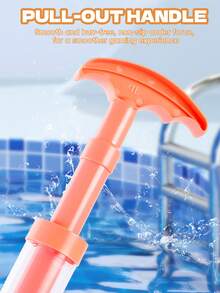 Summer Water Play Essential! Rotating Water Gun Takes Fun To A New Level. With Cool Rotating Water Outlet Design, The Nozzle Automatically Rotates During Spraying, Creating A 360-Degree Water Pattern - B - View 6