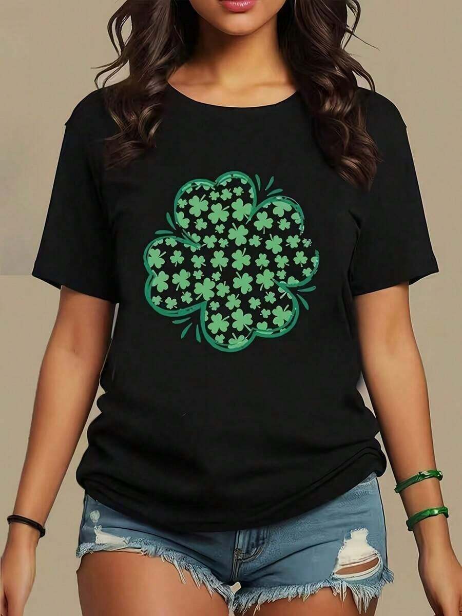 Women T-Shirts - Black - View 1