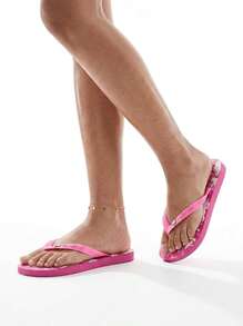 Havaianas HAV. KIDS Flip Flops, Suitable For Holidays, Casual And Daily Wear - Pink - View 1