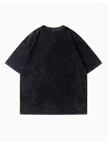 Harajuku Streetwear For Men And Women, With Oversized Vintage T-Shirts With Anime Prints, Perfect For Summer Casual Wear From Changdun Company, Specializing In Ting - 黑色 - 查看 3