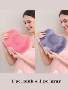 Bộ sản phẩm nhiều món, Bàn chải tắm tại nhà, Thảm massage tắm bằng silicon có giác hút, Dụng cụ vệ sinh chân và lưng khi tắm, Dụng cụ vệ sinh lưng gắn tường, Bàn chải lưng chống trượt có giác hút, Làm sạch sâu da, Loại bỏ tế bào chết và vết chai sần, Bàn chải lưng gắn tường, Dụng cụ vệ sinh lưng khi tắm, Phụ kiện phòng tắm, Dành cho cả nam và nữ - Nhiều màu - Xem 17