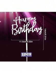 19 piezas Adornos para pastel de bola de disco o adornos individuales de feliz cumpleaños, decoraciones de bola de disco de espejo plateada para pastel y cupcakes, adecuadas para fiestas con temática de música disco de los 70, 80 y 90 (los adornos para pastel se deben usar con palitos blancos) - Láser 1 - Ver 10