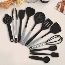 16pcs Silicone Kitchenware Set, Non-Stick Cookware, Heat Resistant, Easy To Clean, Cooking & Baking Utensils, Measuring Cup & Spoon, Spatula - Multicolor - View 8