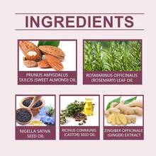 Aceite para el Crecimiento del Cabello Hoegoa con Jengibre y Romero, Nutrición Profunda, Mejora la Sequedad, Retención de Longitud, Reparación Intensiva, Aceite Esencial para el Cabello - 1 - Ver 5