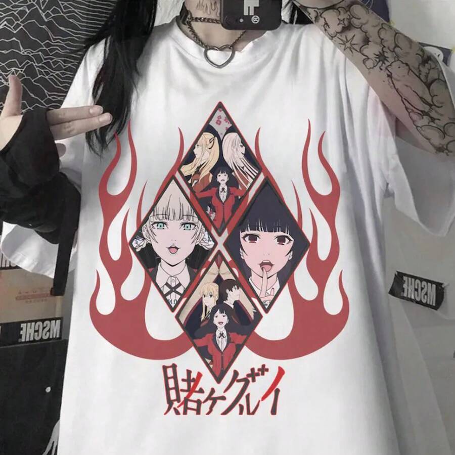 Camiseta de algodón puro Seven Times Six para mujer, con logo de Hawkins High School, manga corta y cuello redondo, regalo perfecto para Acción de Gracias, Navidad y Año Nuevo. Camiseta de culturismo con corazón y eslogan, estilo novio, ropa informal, adecuada para todas las estaciones. Camiseta gráfica para hombre, tops unisex, blusas para hombre. - Vitt - Visa 1