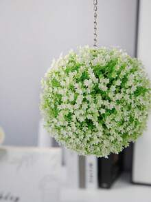 Artificial Boxwood Flower Ball, Boxwood Garland, Artificial Flowers, Simulation Greenery, PE Material, Suitable For Wedding Season Decoration, Spring And Summer Decoration, Graduation Ceremony, School/Office Decoration, Outdoor Activities - Multicolor - View 12