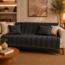 Giant Decorative Cotton Sofa Throw 3.00 X 1.80 - 無色 - 查看 1