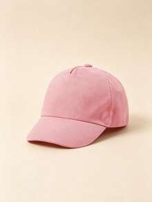 1pc Infant Solid Color Soft Brim Baseball Cap, Multiple Colors Available, Fashionable Minimalist, Lightweight Soft Sun Protection, Suitable As Birthday/Holiday Gift, Everyday Wear For Baby Boys And Girls In Spring/Summer - Multicolor - View 17