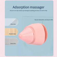 Mini masseur rechargeable, appareil de massage mains libres pouvant adhérer aux murs et aux sols, convient pour un massage du corps entier, excellent cadeau - Multicolore - Voir 4