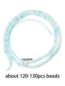 Natural Faceted Cube Amazonite Howlite Apatite Moonlight Agate Stone Square Spacer Beads For Jewelry Making Diy Bracelet 3x3mm - Multicolor - View 13