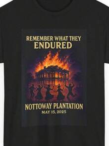2026 Juneteenth 2025 Shirt, Juneteenth Nottoway Plantation New Juneteenth Shirt Loose And Comfortable - Back 6 - View 1