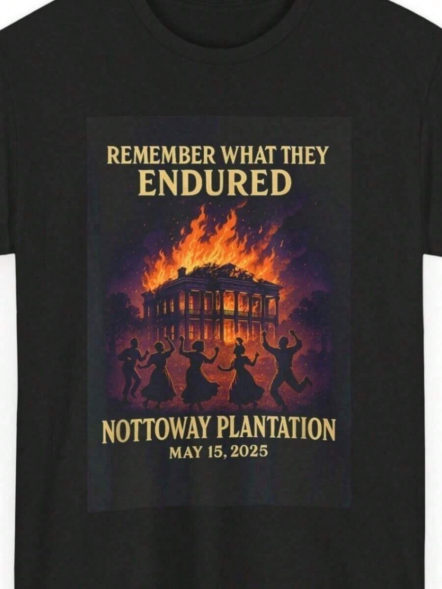 2026 Juneteenth 2025 Shirt, Juneteenth Nottoway Plantation New Juneteenth Shirt Loose And Comfortable - Back 6 - View 1