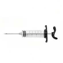 1/2pcs Meat Injector Syringe, Graduated Barrel With Smooth Grip, Needle Easily Penetrates Meat For Marinating, Suitable For Turkey, Steak, Brisket, Home Parties And BBQ, Compact Storage For Kitchen Use - Multicolor - View 10