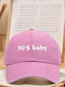 1 pieza Gorra de béisbol con estampado de bebé de los años 90 para hombres y mujeres, de material transpirable. Gorra de béisbol y sombrero de sol para deportes al aire libre, ajustable, para montañismo, ocio y moda callejera. Gorra de verano para la playa. Gorra de papá versátil disponible en una variedad de colores. - Multicolor - Ver 7
