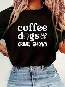 Women T-Shirts - Black - View 1