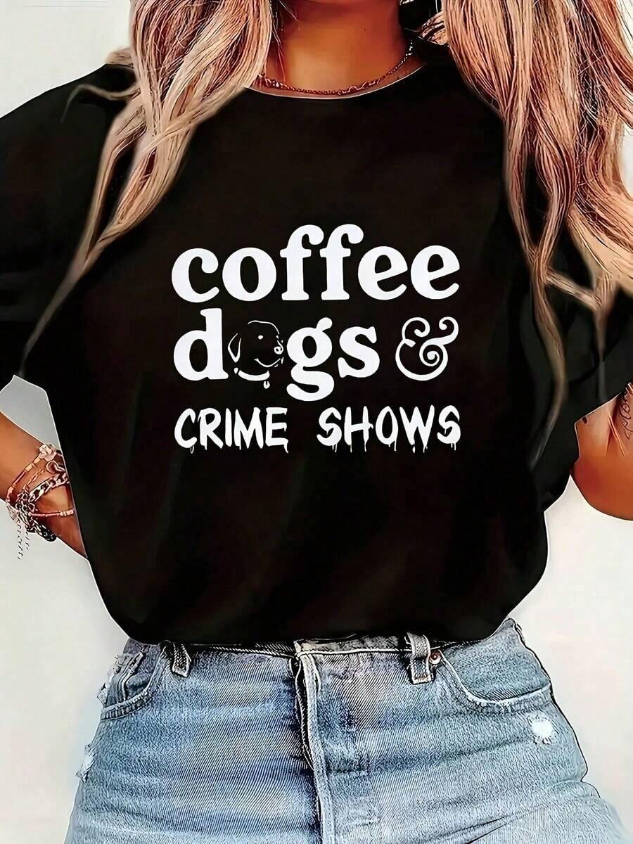 Women T-Shirts - Black - View 1