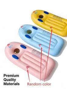 1pc Inflatable Surfboard, Surfing Board For Swimming, Sea Surfing, Pool - Multicolor - View 3